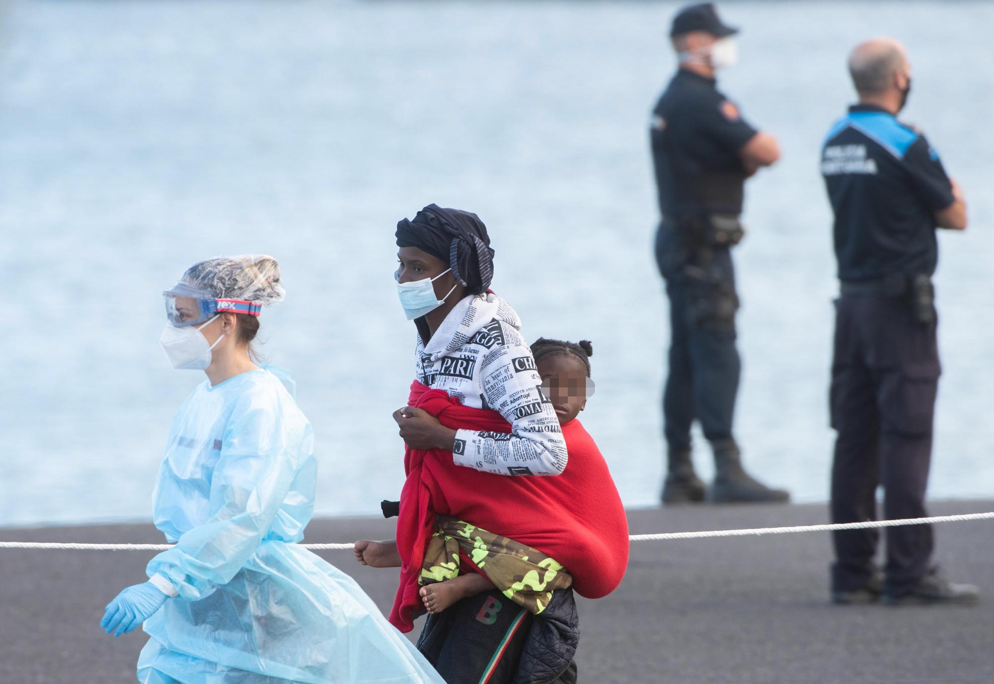 Llegada de migrantes a Fuerteventura (22/06/21)