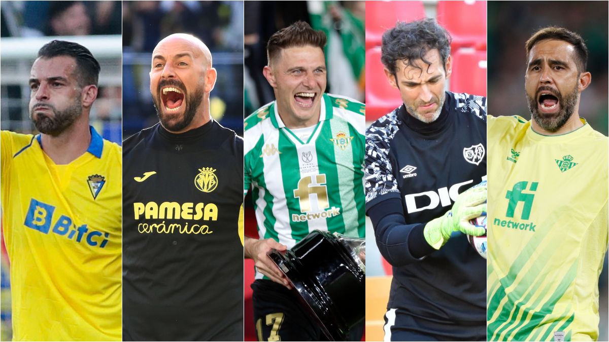 Jugadores mas mayores de la liga