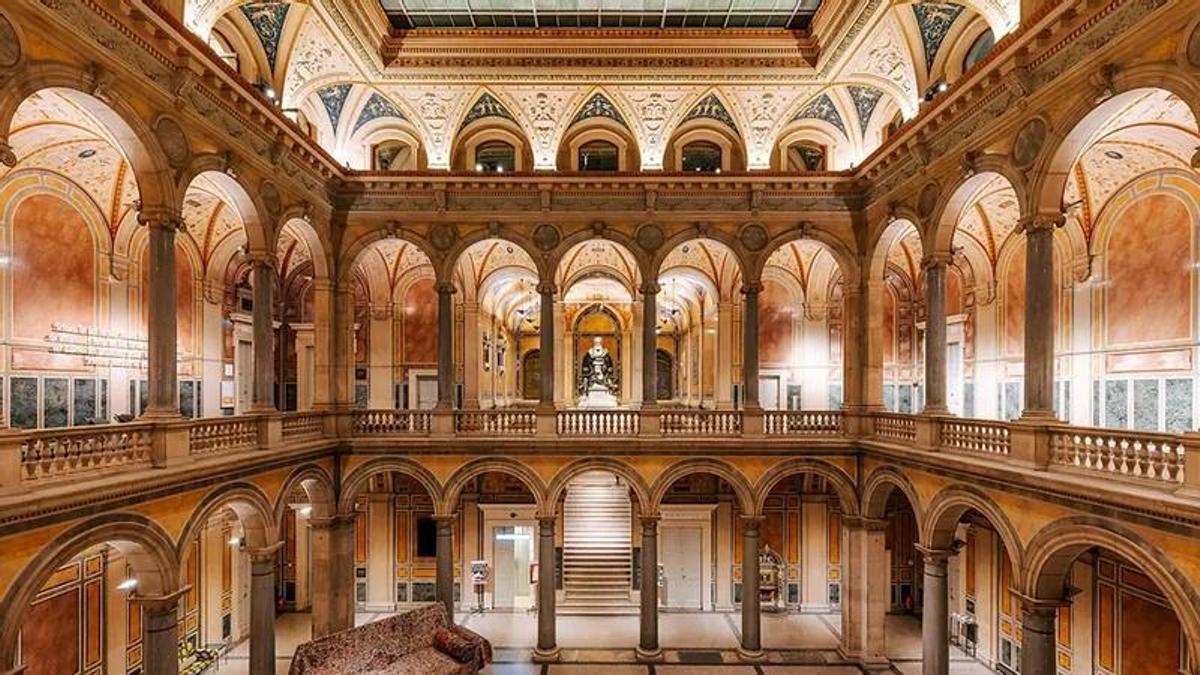 Interior del Museo de Artes Aplicadas de Viena,