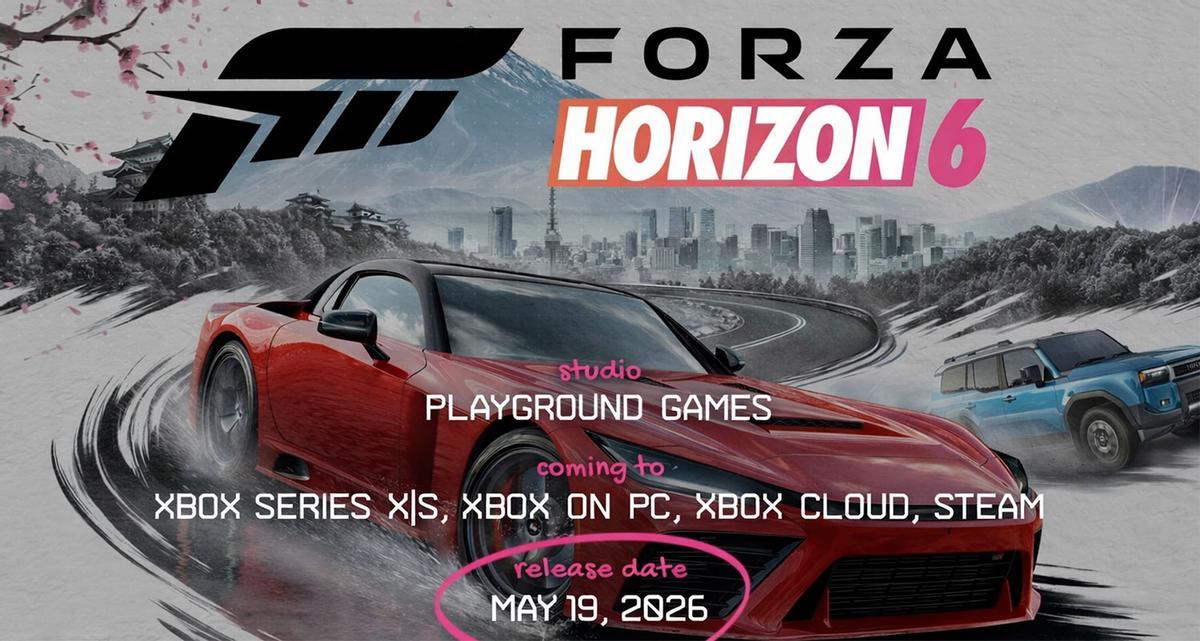 Playground Games ya ha publicado datos oficiales. Repasamos, punto por punto, lo que se sabe hasta ahora de la producción.