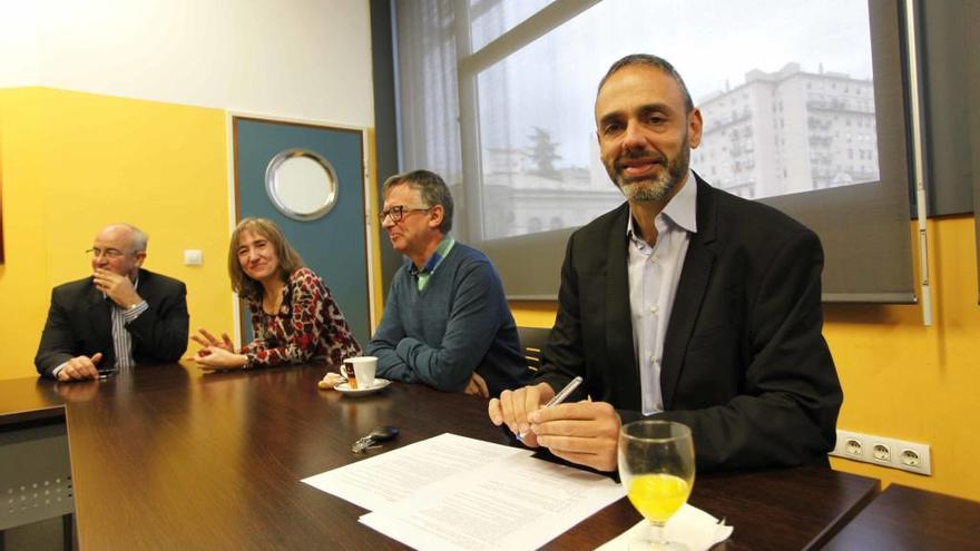 Juan Ignacio Torregrosa ha presentado a su equipo esta mañana