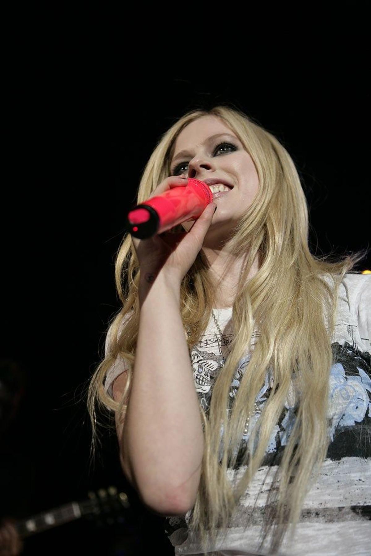 Avril Lavigne visita España