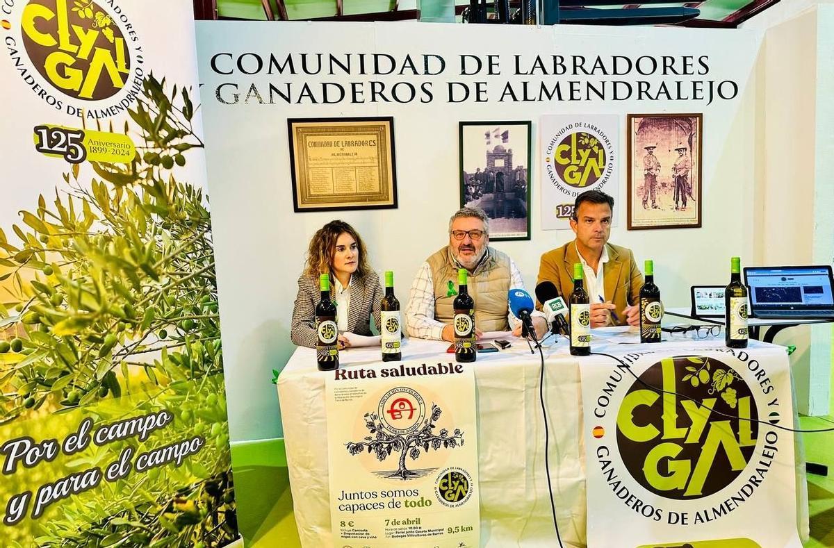 Una imagen de archivo de la Comunidad de Labradores de Almendralejo.