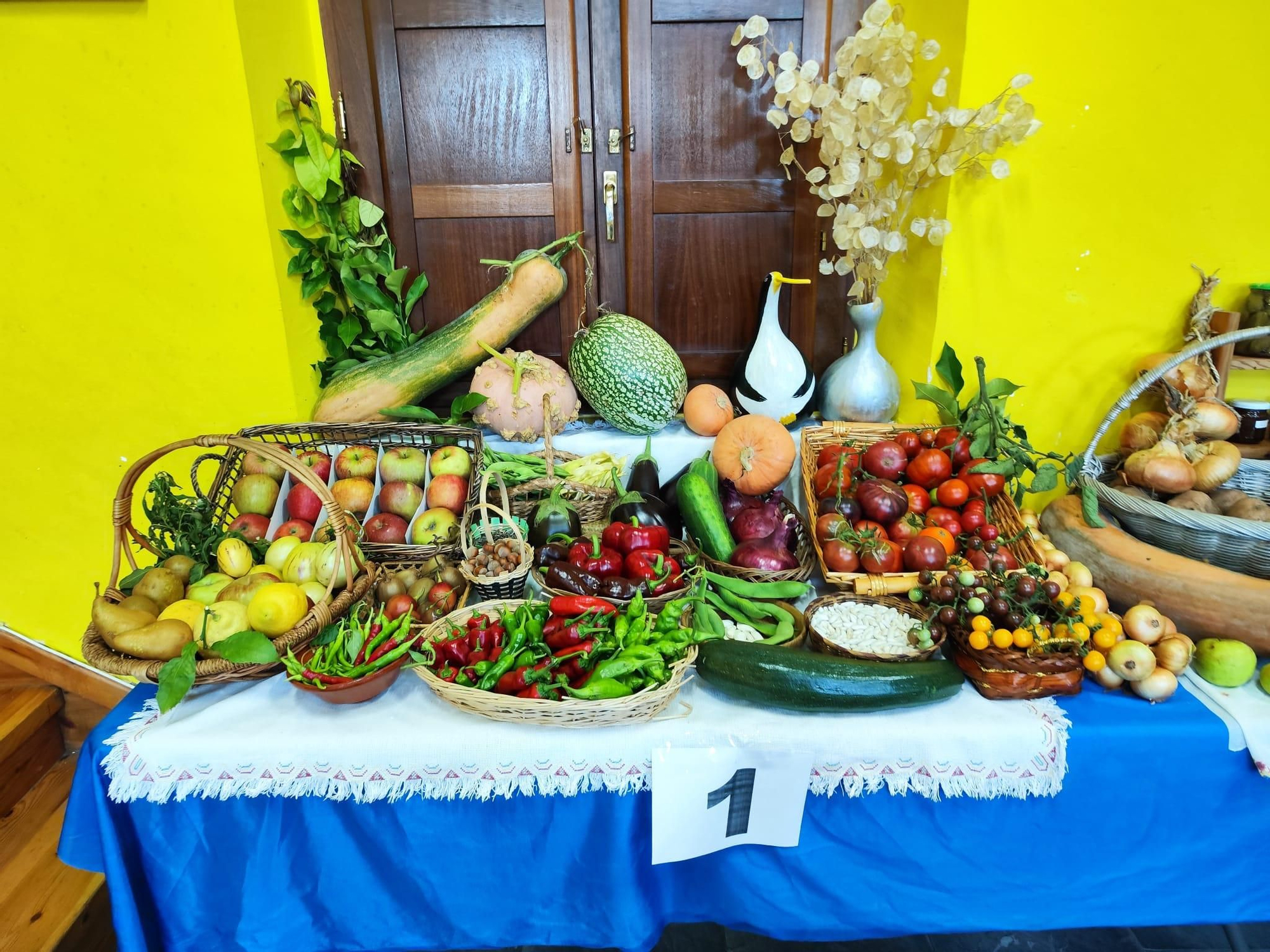 Quintes, entre hortalizas y plantas en una nueva exposición de la huerta