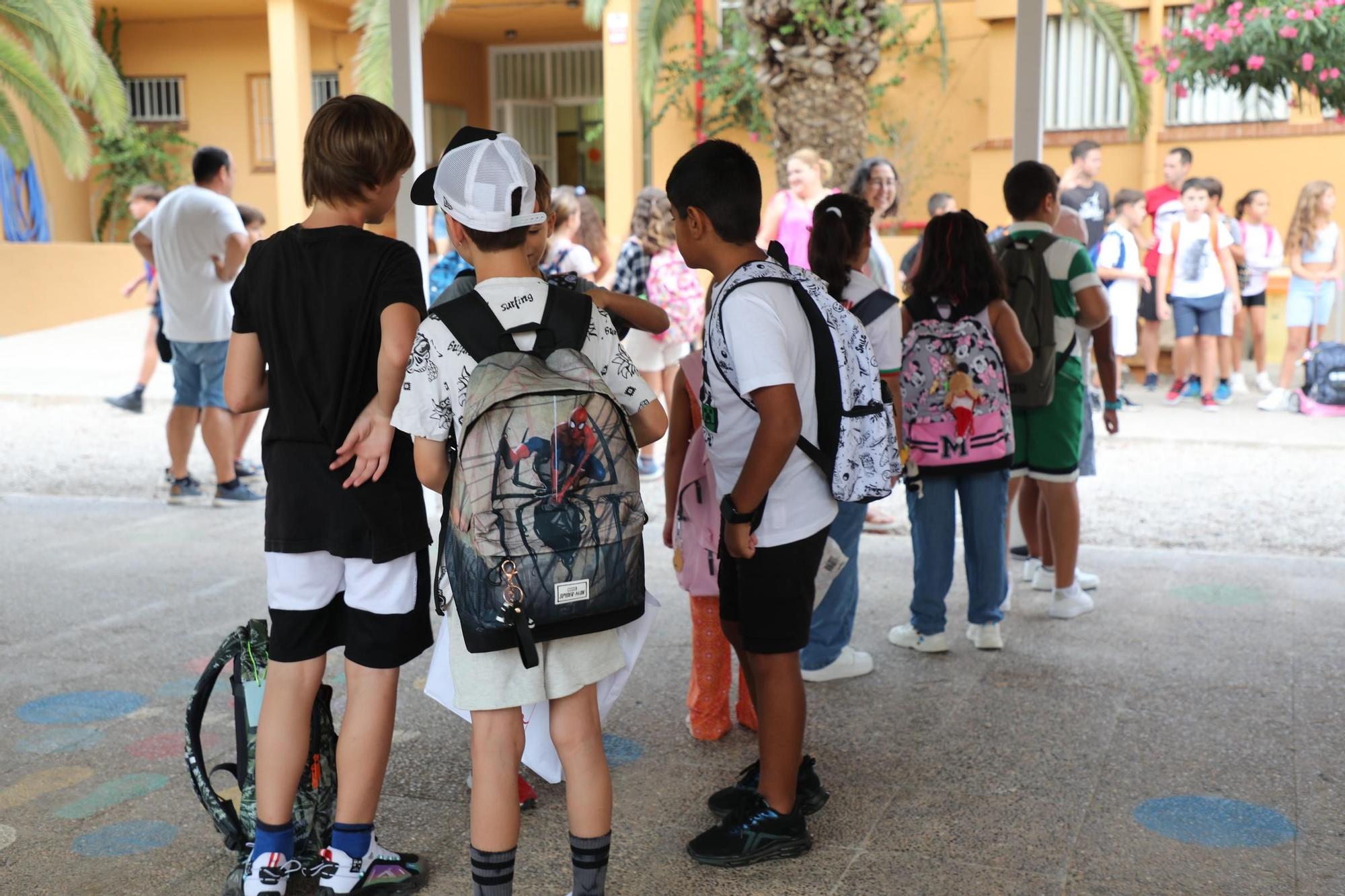 Así ha sido la vuelta a clase en Ibiza y Formentera