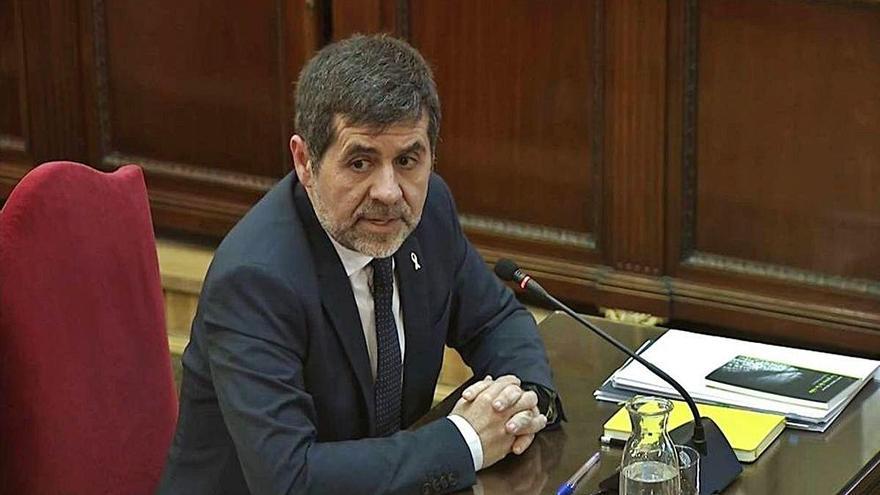 Jordi Sànchez durant el judici del procés, en una imatge d&#039;arxiu.