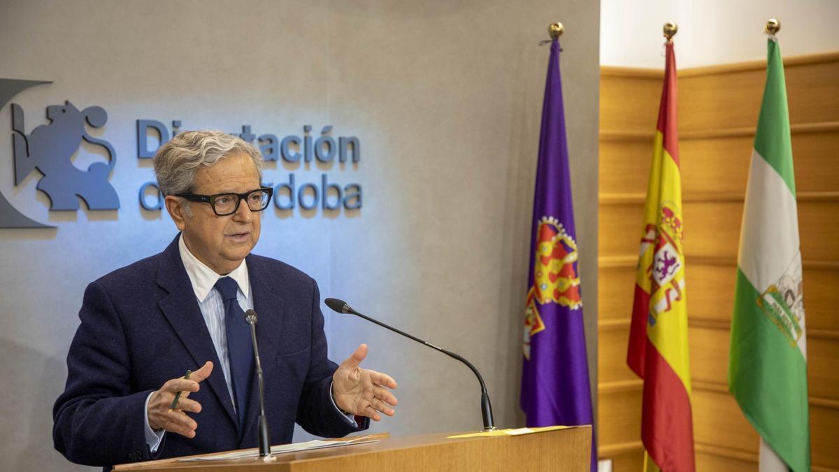 El presidente de la Diputación de Córdoba, Salvador Fuentes