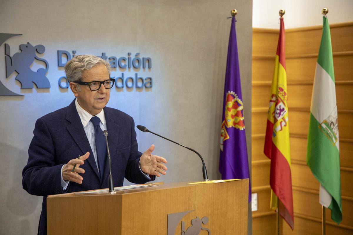 El presidente de la Diputación de Córdoba, Salvador Fuentes