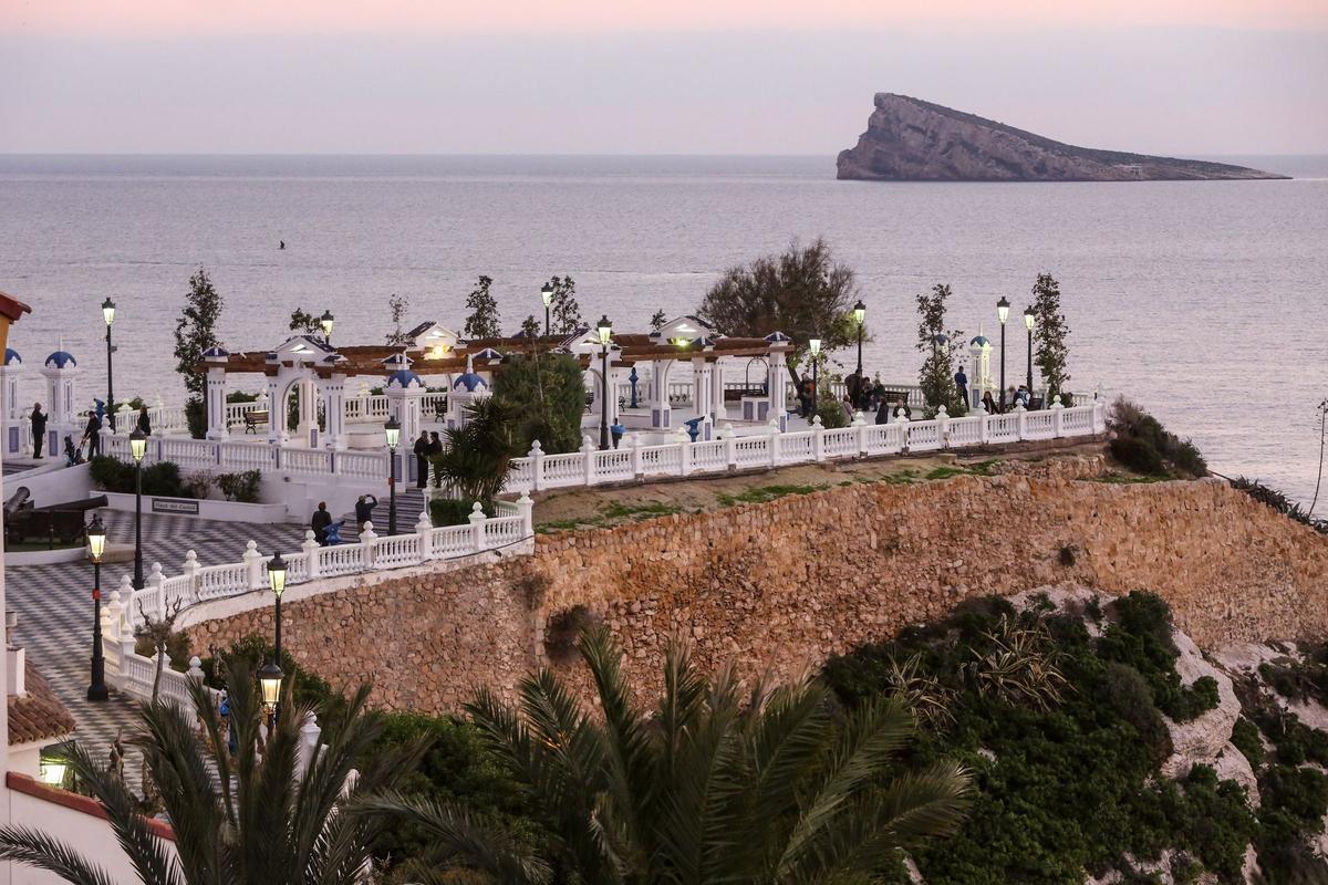 Isla de Benidorm.