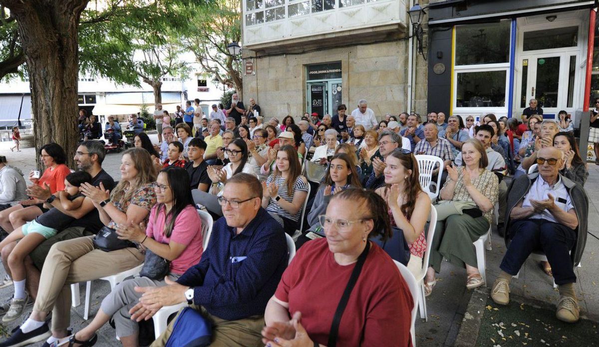 Público del concierto de bienvenida Galicia Clarinet Fest. | Bernabé/Javier Lalín