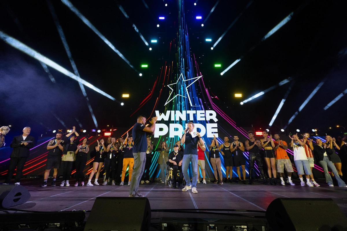 Uno de los eventos del Winter Pride 2025 en el sur de Gran Canaria.