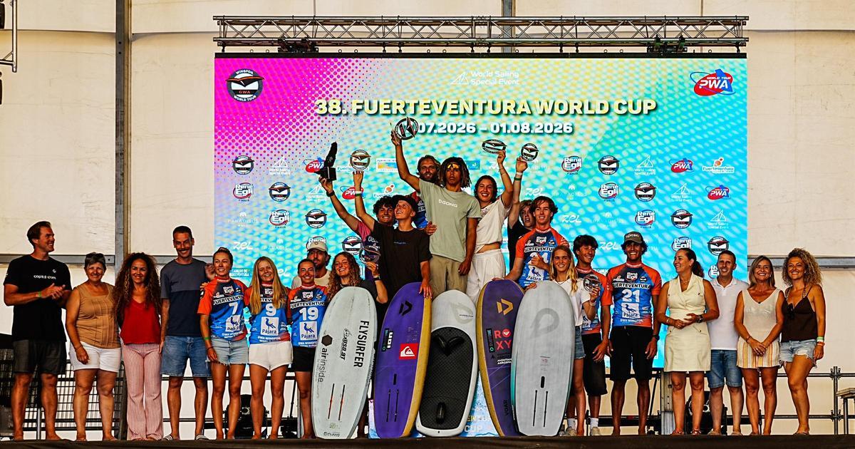 Fuerteventura clausura el 38º edición de Windsurfing & Wingfoil Fuerteventura clausura el 38º edición de Windsurfing & Wingfoil