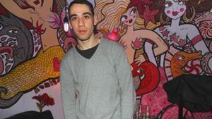 Miguel Saburido. Fundador i dissenyador gràfic de la revista ’Vanity Teen’.
