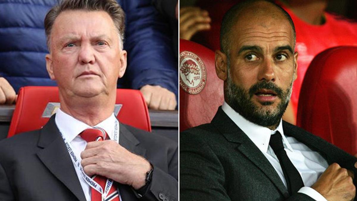 Van Gaal y Pep Guardiola, ¿caminos paralelos?