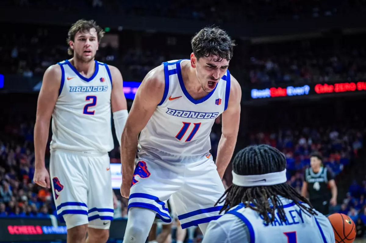 Álvaro Cárdenas, durante un partido. //BOISE STATE