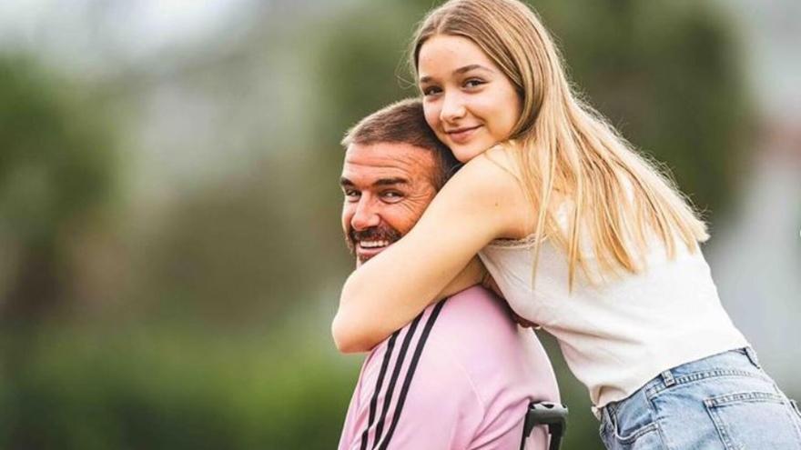 David Beckham sorprende a su hija Harper de 12 años con una casa valorada en 100.000 euros