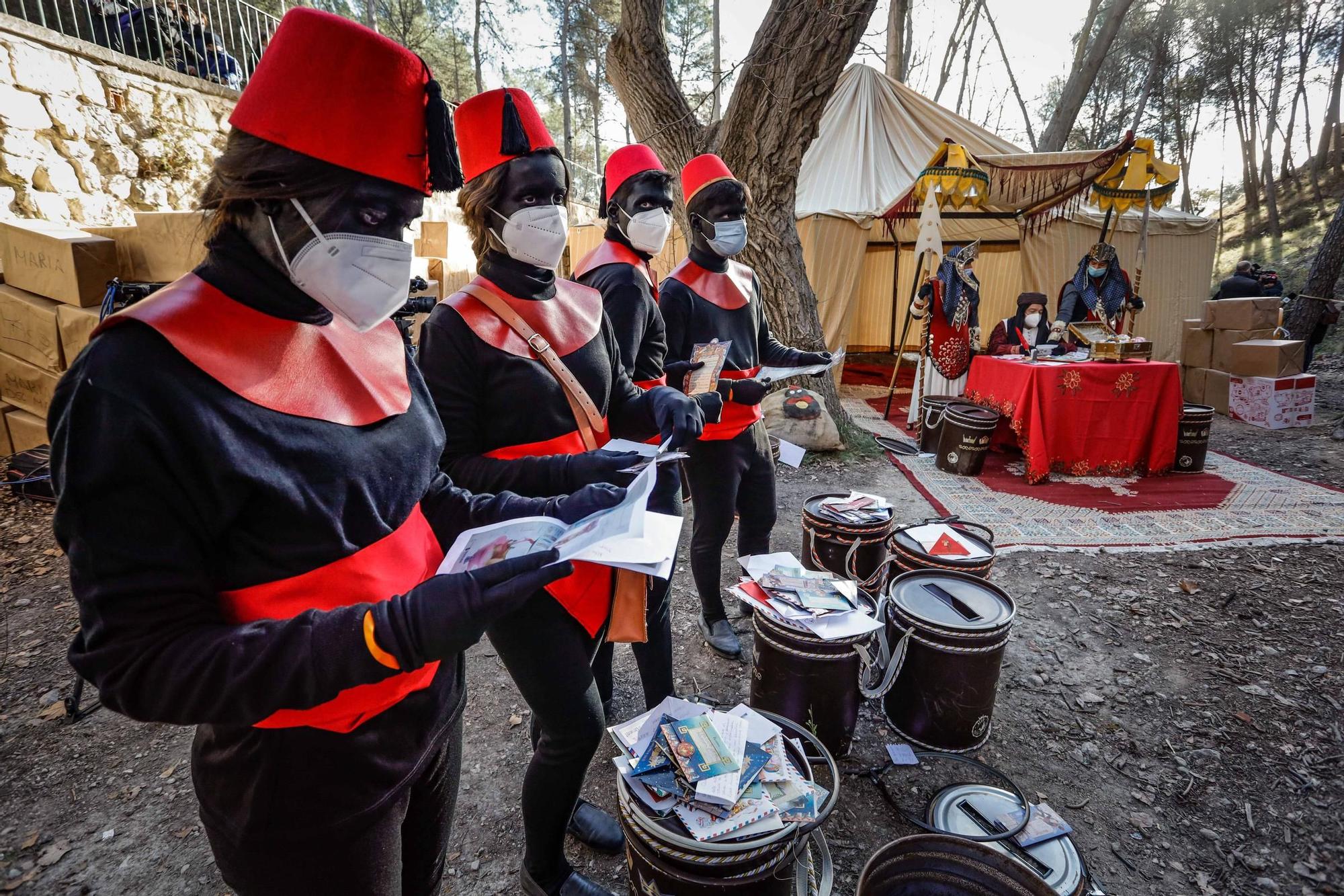 El Campamento Real prepara la llegada de los Reyes Magos a Alcoy