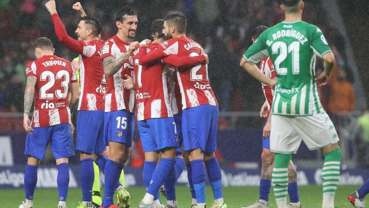 Atlético de Madrid - Real Betis, en imágenes