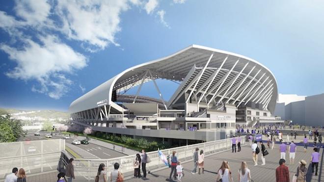 El Edion Peace Wing Hiroshima será el nuevo estadio del Sanfrecce Hiroshima. La nueva casa del club japonés contará con un aforo de 30.000 aficionados.