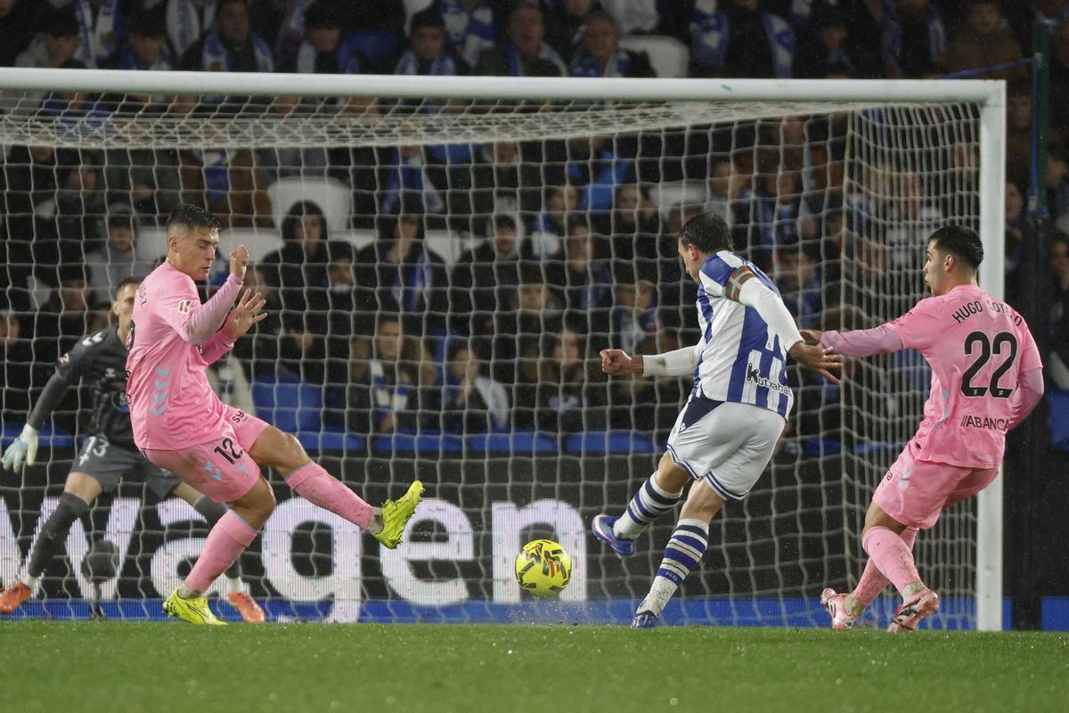 Oyarzabal fue el gran protagonista del partido.