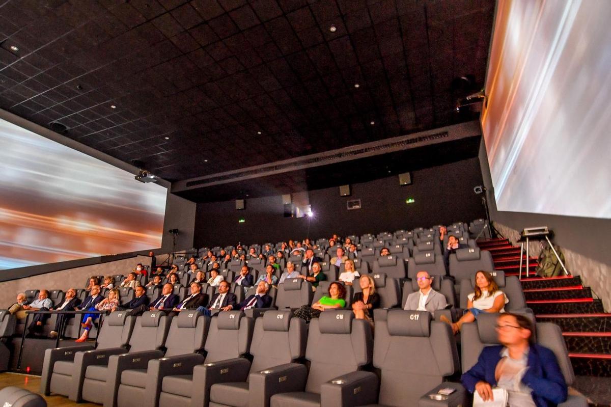 Inauguración de OCine, en el Centro Comercial 7 Palmas