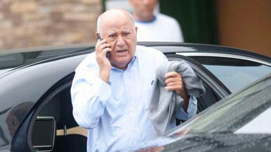 Amancio Ortega, en una imagen tomada en A Coruña.