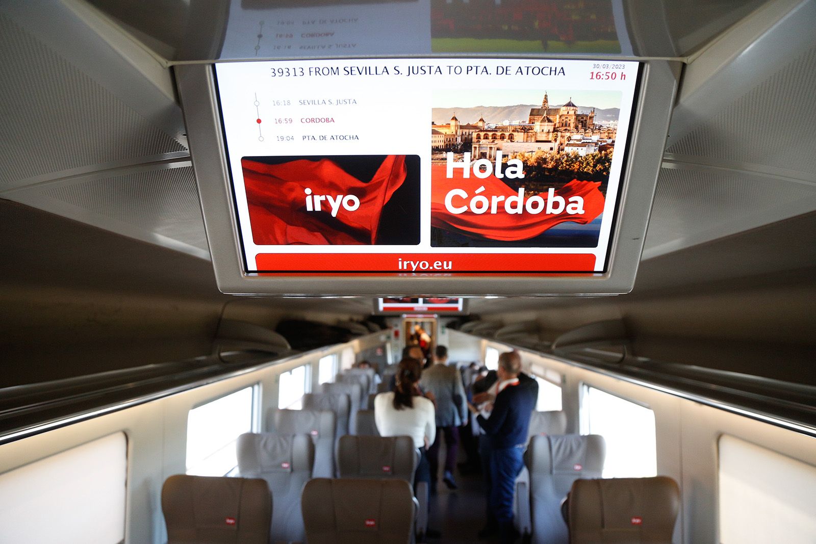 Estreno de los trenes Iryo en Córdoba