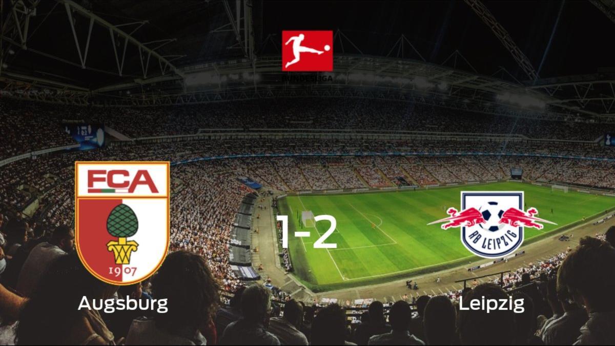 El RB Leipzig vence en el WWK Arena al FC Augsburg (1-2)