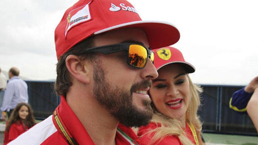 Fernando Alonso, en el GP de Brasil.