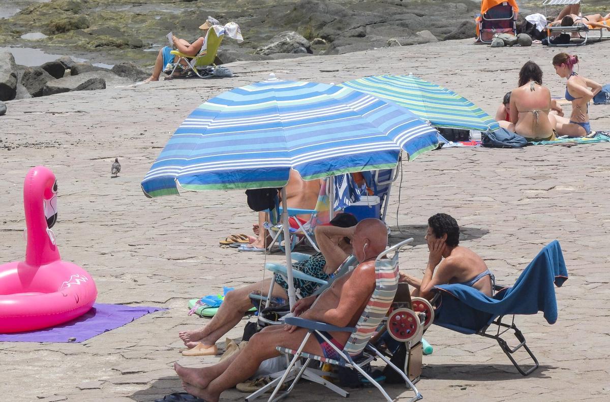 Calor en Gran Canaria: Bañaderos (Arucas, 6/7/2026)