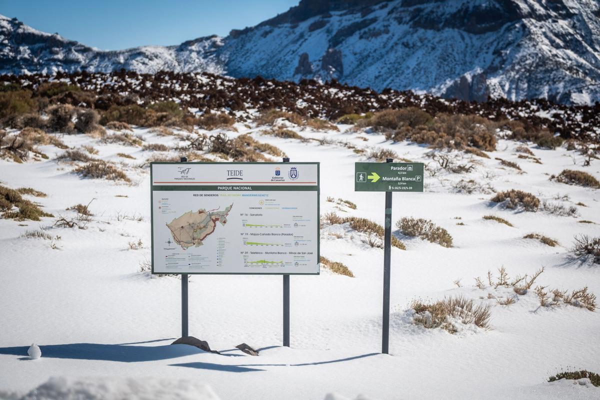 Subida a la nieve de El Teide