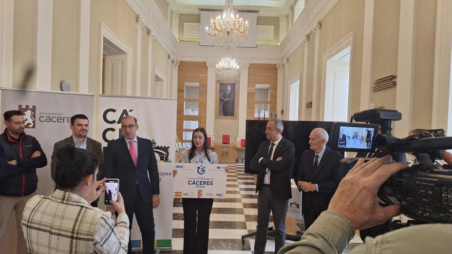 Así ha sido la visita del comité evaluador a Cáceres