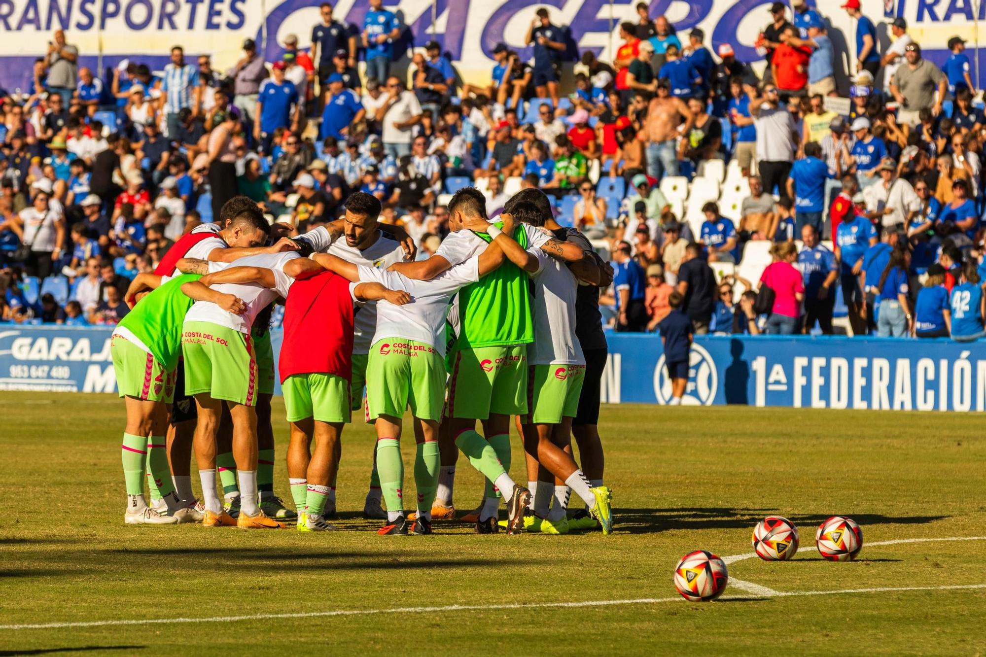 El Deportivo Linares - Málaga CF, en imágenes