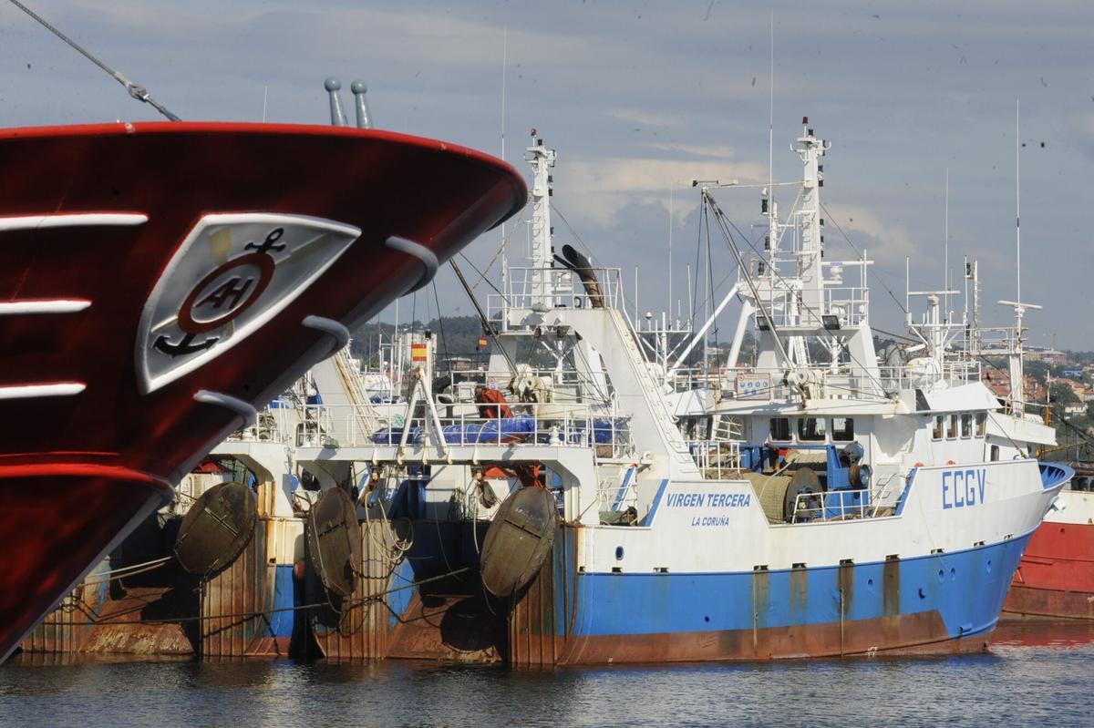 El «Virgen Tercera», uno de los arrastreros de litoral gallegos, en una imagen de archivo.