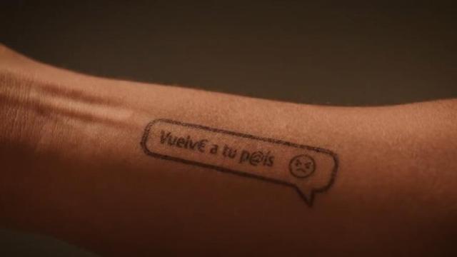 Imagen de la capaña 'El odio marca'.