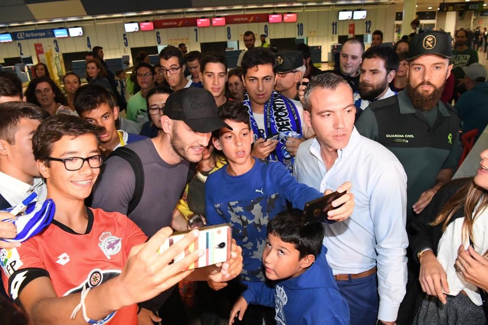 Lucas Pérez ya está en A Coruña