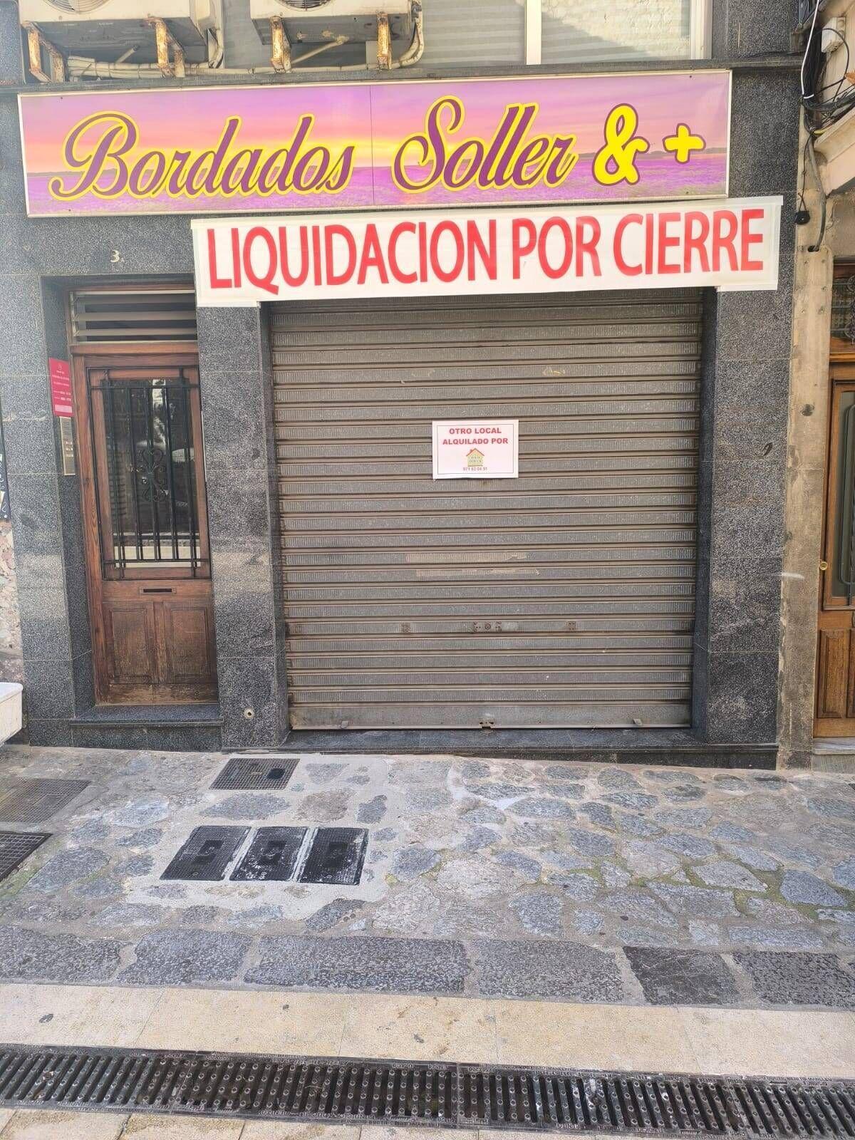 Bordados Sóller cierra.