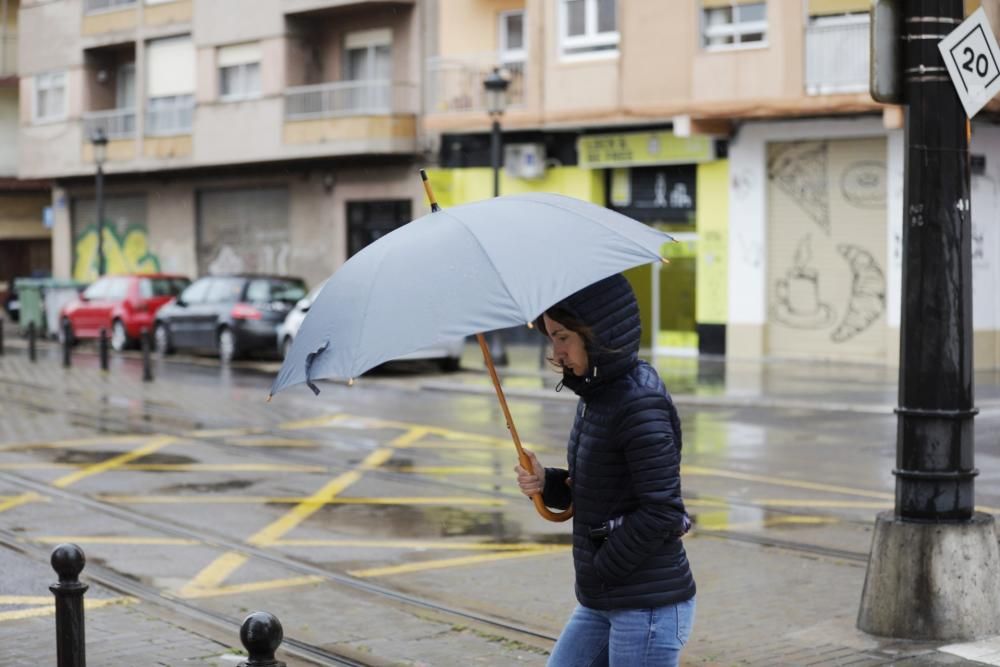 Alerta amarilla en Valencia por fuertes luvias