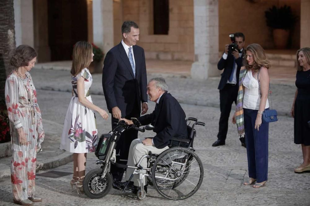 Cóctel de Felipe VI en la Almudaina