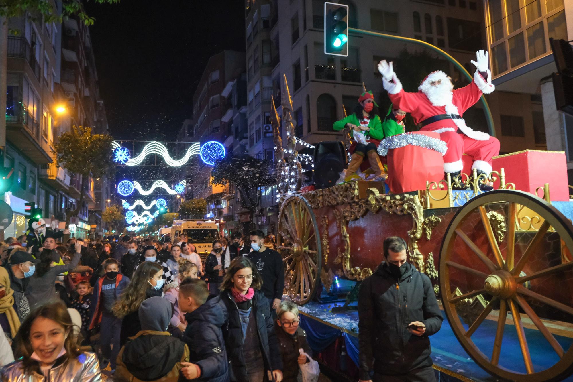 Cabalgata de Papá Noel en Elche