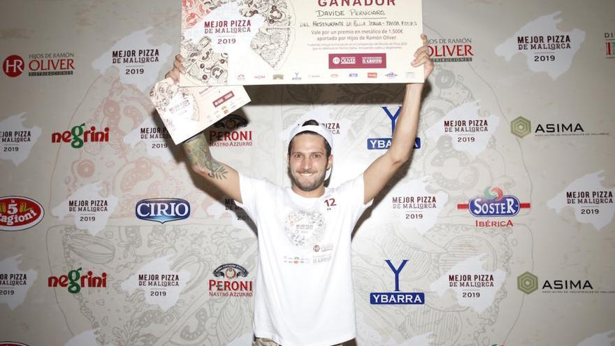 Davide Perniciaro gana el concurso de &#039;La Mejor Pizza de Mallorca 2019&#039;