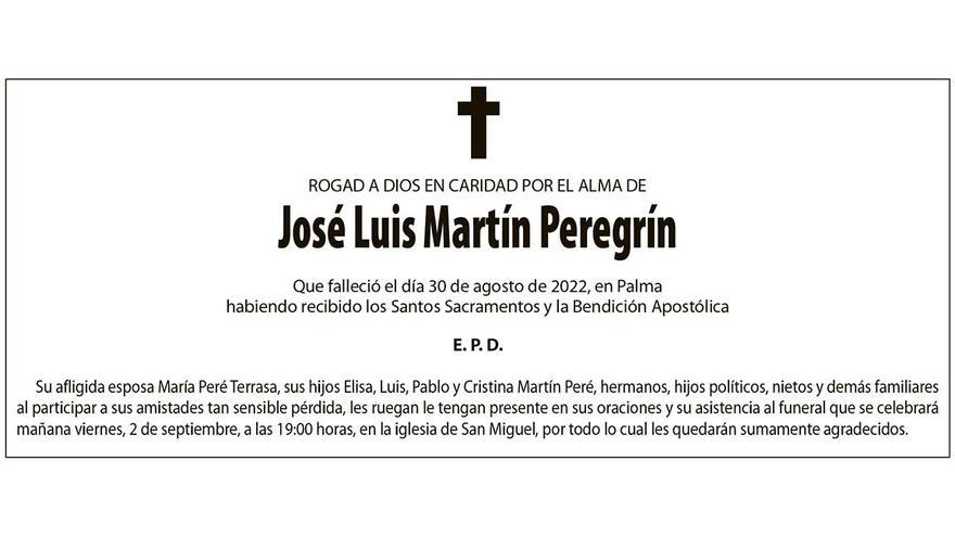 José Luis Martín Peregrín