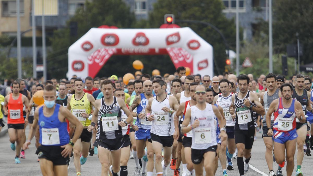 En imágenes: así fue la Media Maratón de Gijón