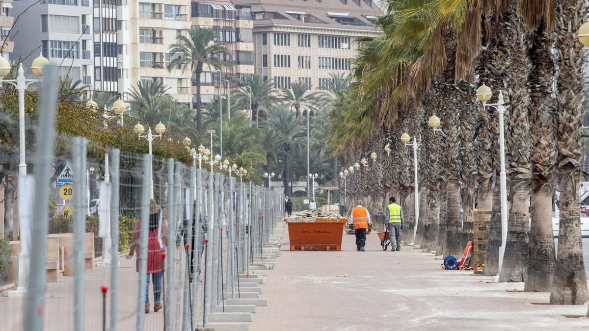 La remodelación del paseo marítimo