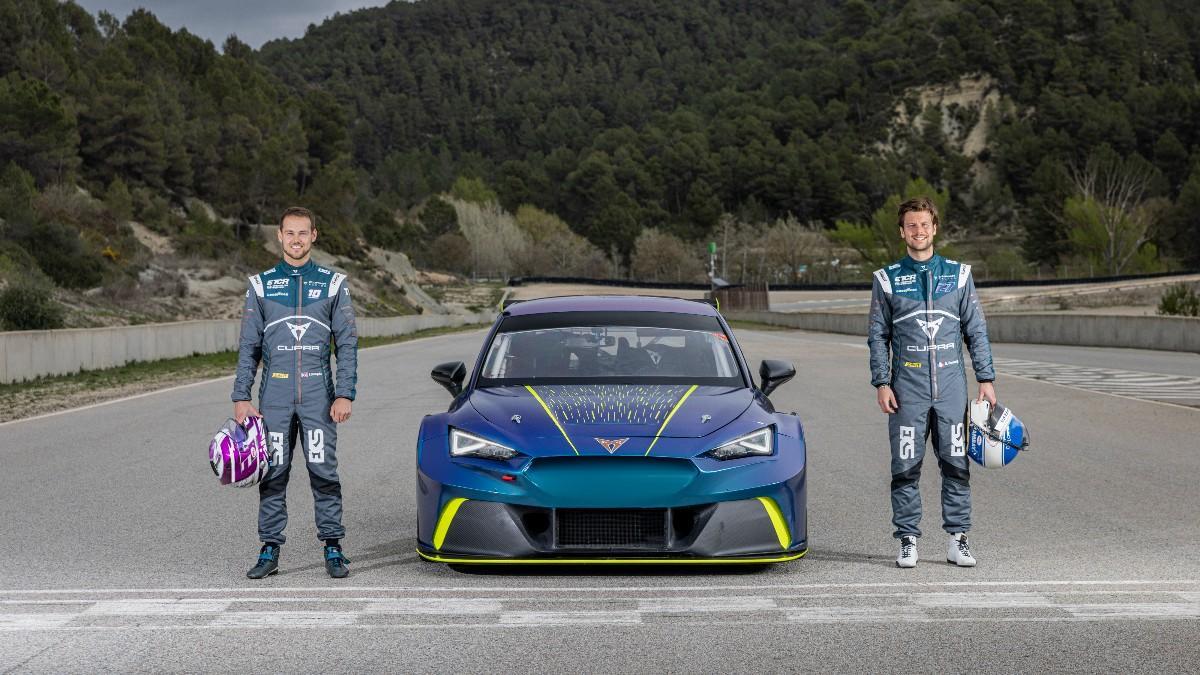 Los nuevos pilotos del campeonato FIA ETCR: Tom Blomqvist y Adrien Tambay