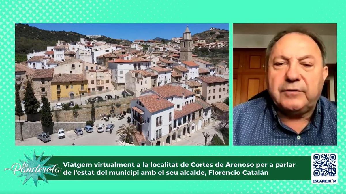 'La Panderola' habla con Florencio Catalán, Alcalde cortes de Arenoso
