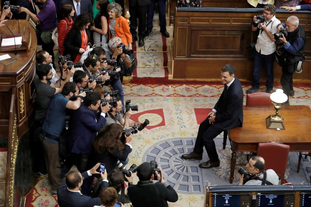 Segona jornada del debat de la moció de censura a Rajoy