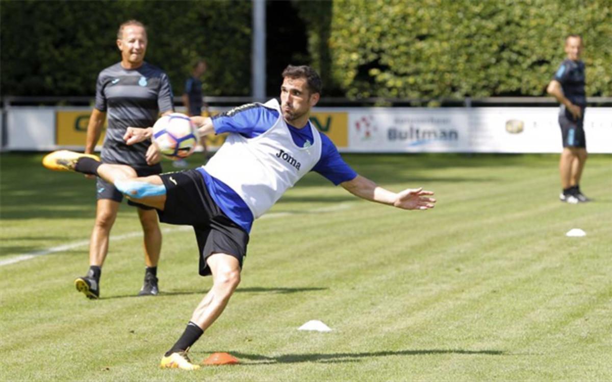 Arbilla no ha acudido al entrenamiento del Espanyol