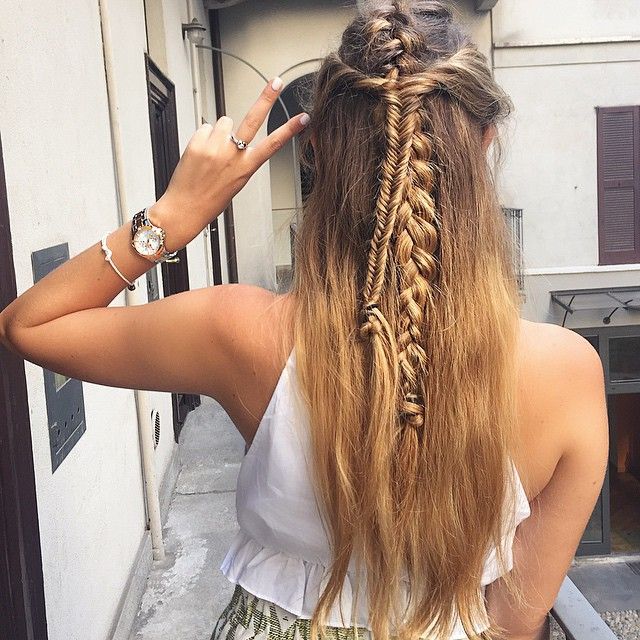 Las trenzas de Valentina Ferragni