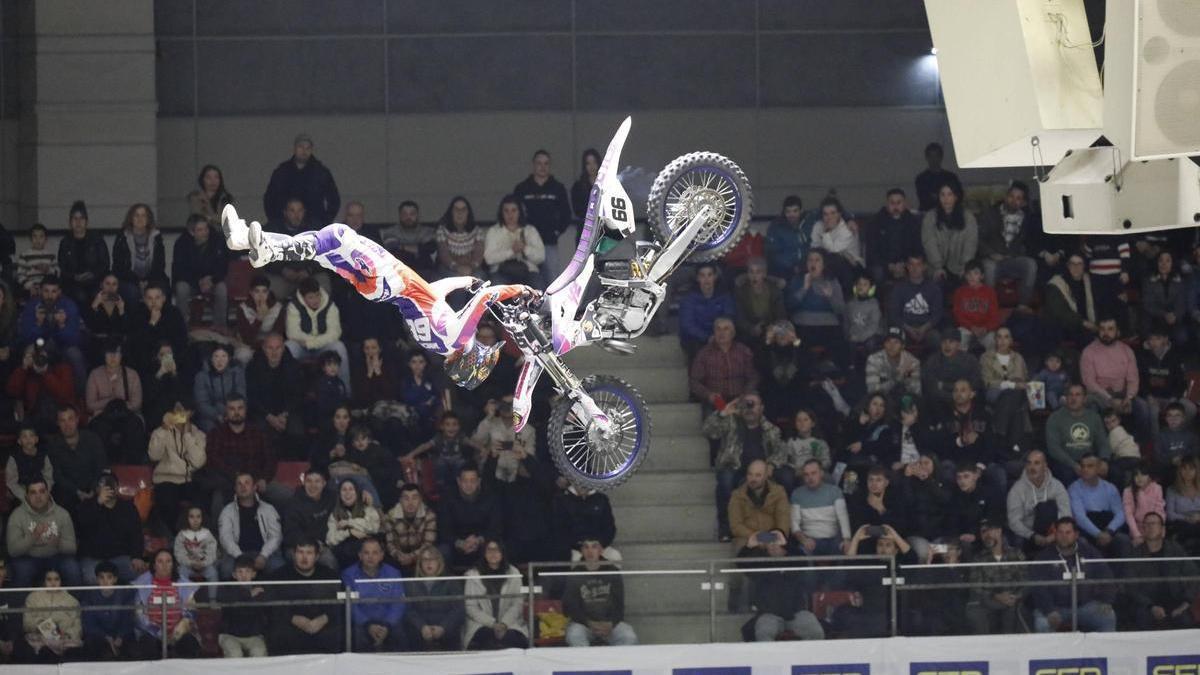 Un momento de la competición del año pasado en el Palacio de los Deportes de Gijón.